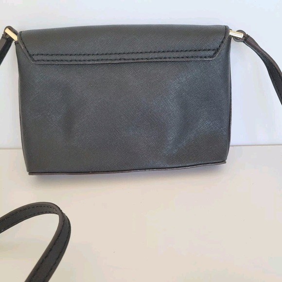 Kate Spade Newbury Lane Sally Crossbody Bag Black Saffiano Leather Turnlock Smal - Picture 2 of 9